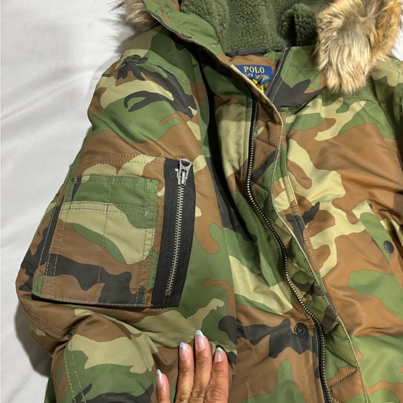 KID’S POLO RL CAMO PARKA - Picture 9 of 11